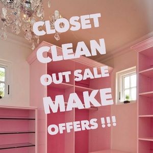 💗Closet clean out sale💗